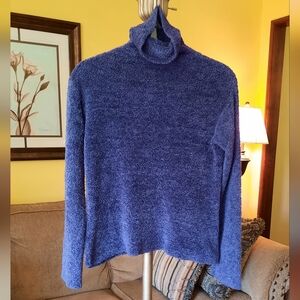 Women's New York & Company Cozy Purple Long Sleeve Sweater